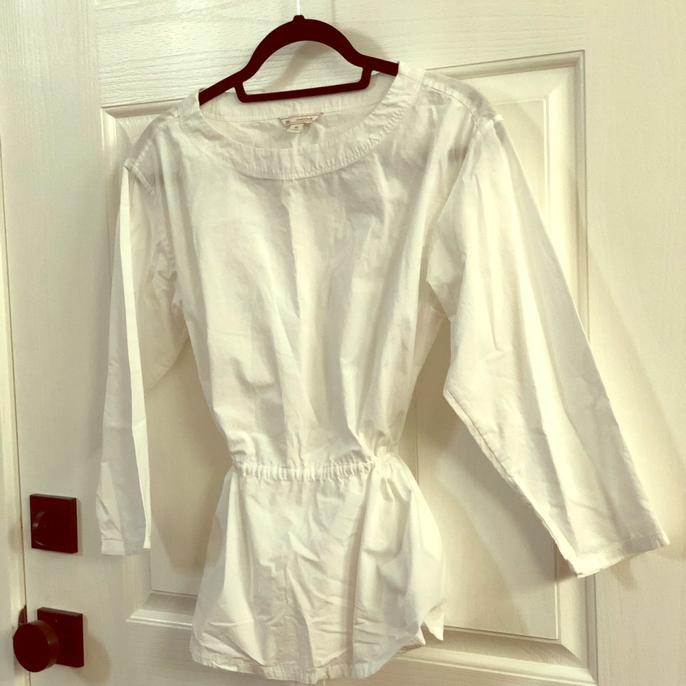 White Cotton Blouse